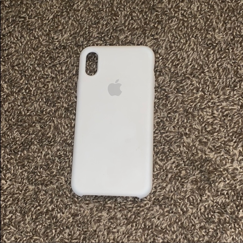 iPhone X apple silicone case